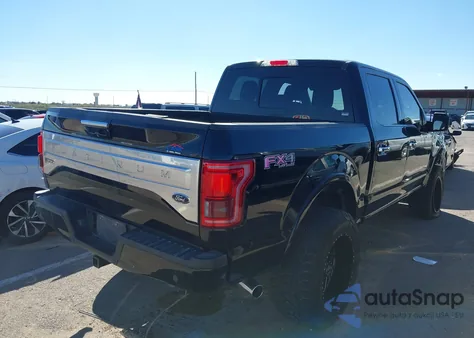 2017 Ford F-150 Platinum из США, поврежденный, VIN 1FTEW1EF3HFA85965